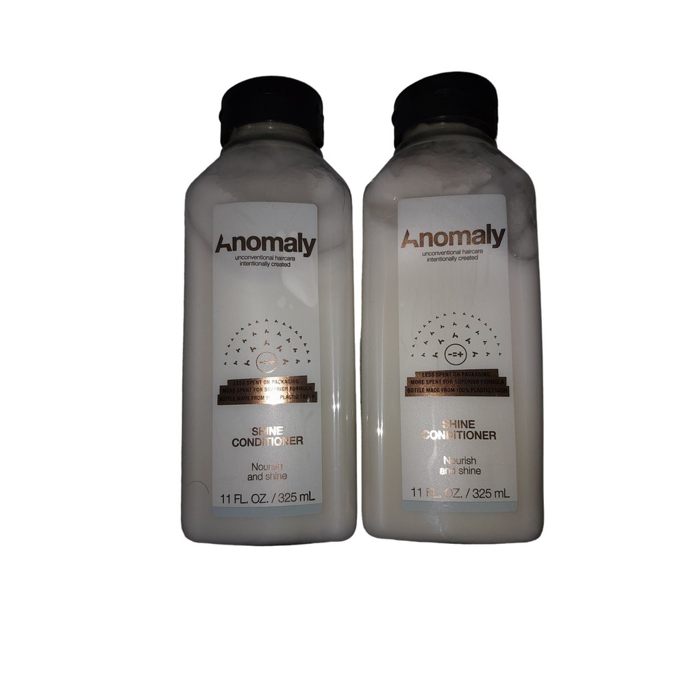 two Anomaly Shine Hair Conditioner Murumuru Butter and Jojoba Oil, 11 fl oz